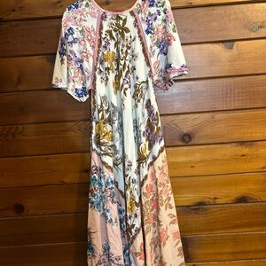 Floral Multicolor Maxi Dress
